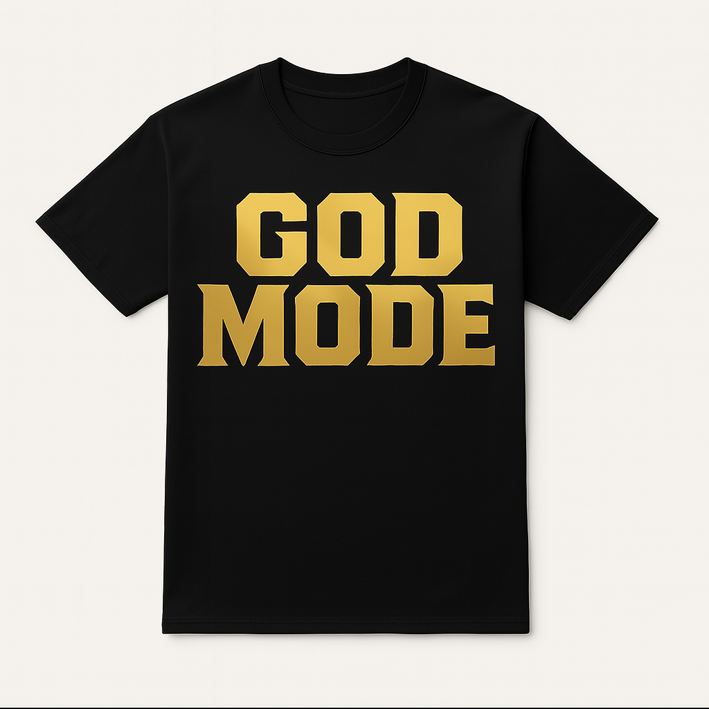 GODMODE Icon Tee – Enter the Arena Ready